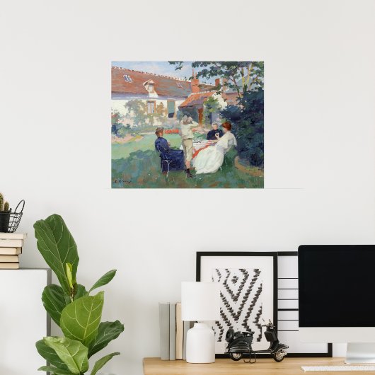 Teatime Poster (Heimbüro)