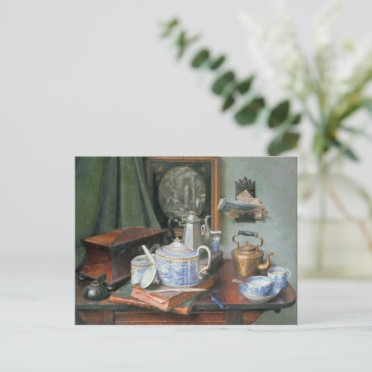 Teatime Postkarte (Stehend Vorderseite)