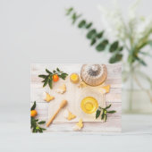 Teatime Postkarte (Stehend Vorderseite)