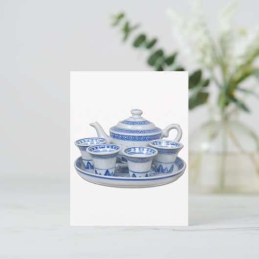 TeaTime Postkarte (Stehend Vorderseite)