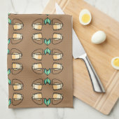 Teatime Teabags Tea Geschirrtuch (Viertel Falte)