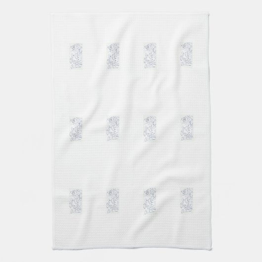 TeaTowels Geschirrtuch (Vertikal)
