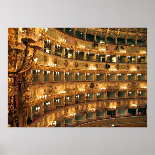TEATRO LA FENICE Print, Poster Paper (Matte) (Vorne)
