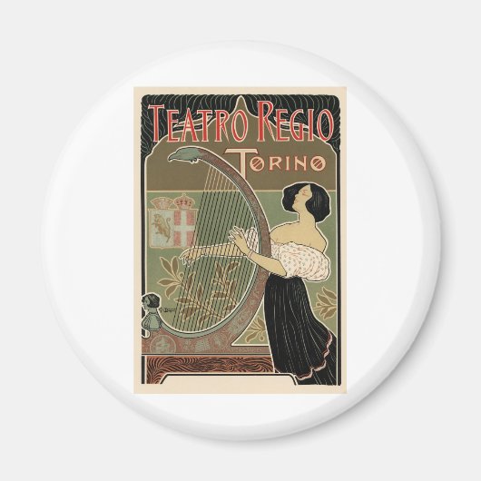 Teatro Regio Torino Magnet (Vorne)