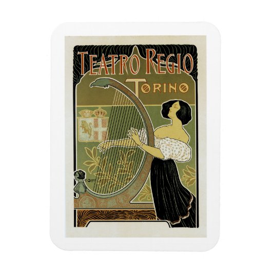 Teatro Regio Torino Magnet (Vertikal)