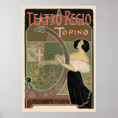 Teatro Regio Torino Poster (Vorne)