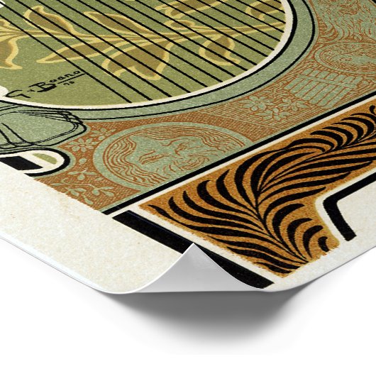 Teatro Regio Torino Poster (Ecke)