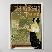 Teatro Regio Torino Poster (Vorne)