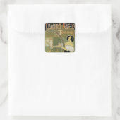 Teatro Regio Torino Quadratischer Aufkleber (Tasche)