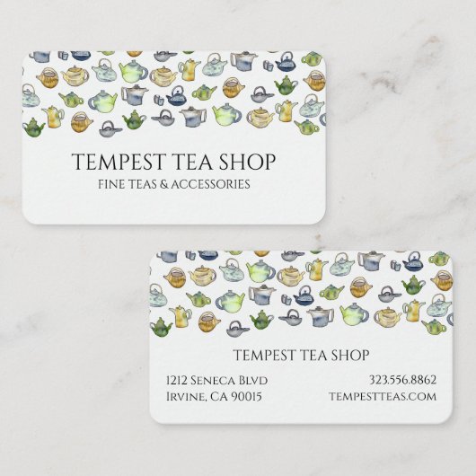 Teatro Sociale Banca del Gottardo Visitenkarte (Vorne/Hinten)