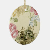 Teatro Sociale Bellinzona Teezeremonie Party Keramik Ornament (Rechts)