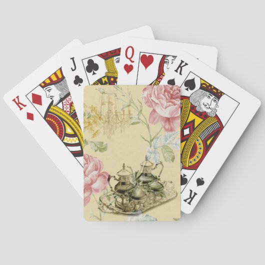 Teatro Sociale Bellinzona Teezeremonie Party Spielkarten (Rückseite)