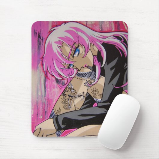 Teazer Fee-Glasschlacke Mousepad (Mit Mouse)