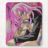 Teazer Fee-Glasschlacke Mousepad (Vorne)