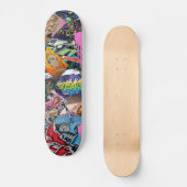 teazer Triptychon 1 Skateboard (Vorderseite)