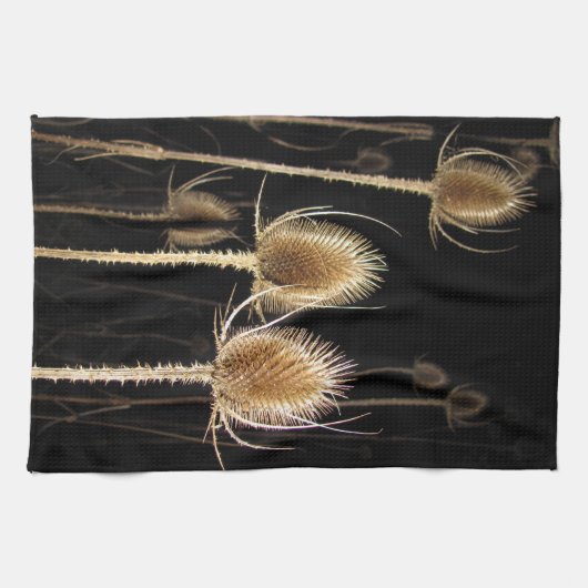 Teazles nachts geschirrtuch (Horizontal)