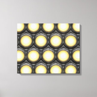 Tec Lights 1 Wrapped Canvas Leinwanddruck