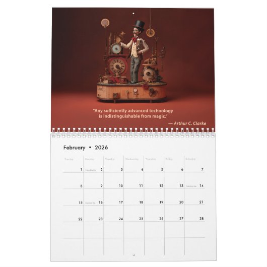 Tec Quotes-Kalender Kalender (Feb 2026)