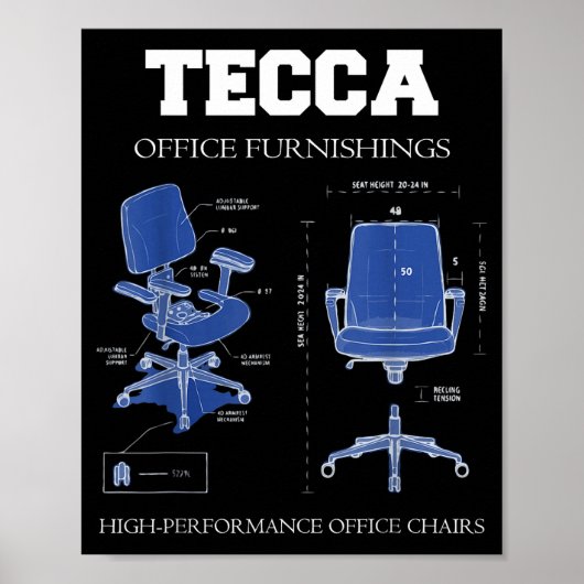 Tecca Office Furnishings - High Performance Chairs Poster (Vorne)