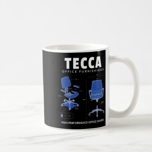 Tecca Office Furnishings - High Performance Office Kaffeetasse (Rechts)