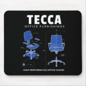 Tecca Office Furnishings - High Performance Office Mousepad (Vorne)