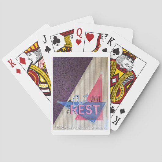 Tech 91 "A Cut Above the Rest" Playing Cards Spielkarten (Rückseite)
