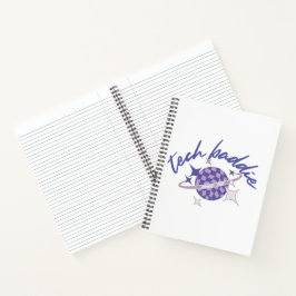Tech Baddie Spiral Notebook Notizblock