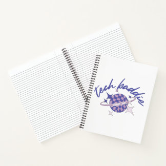 Tech Baddie Spiral Notebook Notizblock