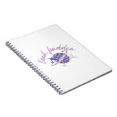Tech Baddie (Variation 2) Spiral Notebook Notizblock (Rechte Seite)