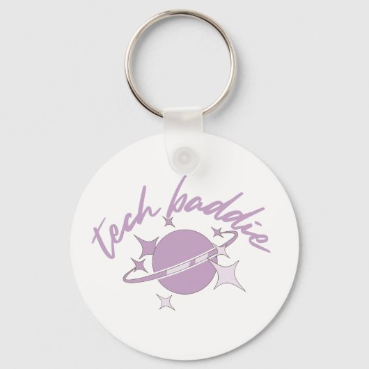 Tech Badge Variation 3 Schlüsselanhänger (Vorderseite)