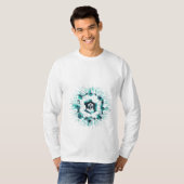 Tech Blockchain Hexagon Long Sleeve Shirt (Vorne ganz)