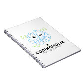 Tech Brain Coding Notebook for Programmers Notizblock (Rechte Seite)