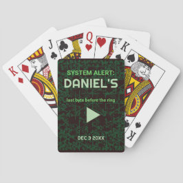 Tech-Code-Themendeck Spielkarten
