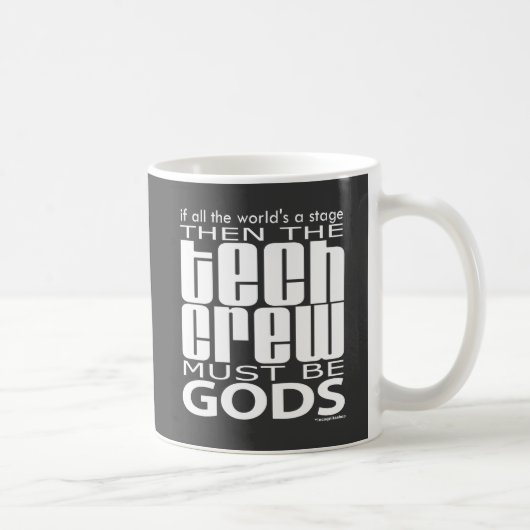 Tech-Crew-Götter Kaffeetasse (Rechts)