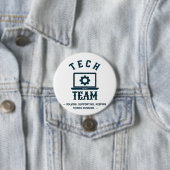 💻 Tech Crew IT-Support-Team 💻 Button (Beispiel)