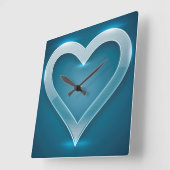 Tech Design Square Wall Clock Quadratische Wanduhr (Winkel)
