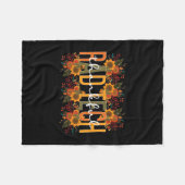 Tech Erntedank Krass Technologe Krass Tech Fleecedecke (Vorderseite (Horizontal))