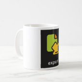 Tech-Export-Symbol Digitale Daten Datei Kaffeetasse (Vorderseite Links)