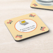 Tech Glitch Getränkeuntersetzer (Linke Seite)