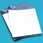 Tech Globe Letterhead Briefkopf