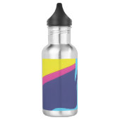 Tech Grid Abstract Stainless Water Bottle Edelstahlflasche (Links)