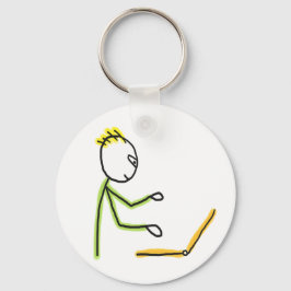 Tech Guy Stickman Schlüsselanhänger