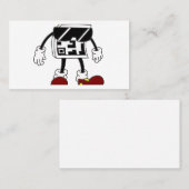 Tech Head: QR Code Cards Visitenkarte (Vorne/Hinten)