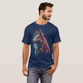 Tech-Hundefreunde-Geschenk T-Shirt (Vorne ganz)