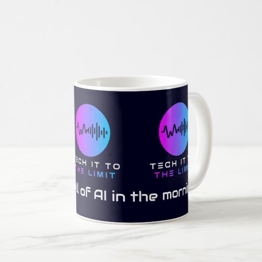 Tech It to the Limit 11 oz. Tasse (VorderseiteRechts)