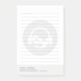 Tech + Leitstelle Call Center   Minimaler Stil Post-it Klebezettel