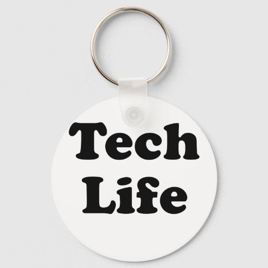 Tech Life Schlüsselanhänger (Vorderseite)