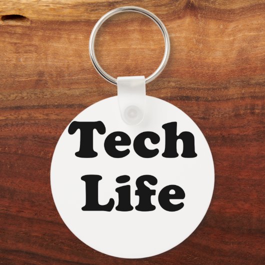 Tech Life Schlüsselanhänger (Vorderseite)