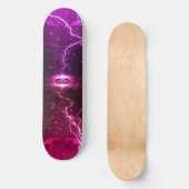 Tech Lightning Skateboard Deck (Vorderseite)
