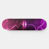 Tech Lightning Skateboard Deck (Horizontal)